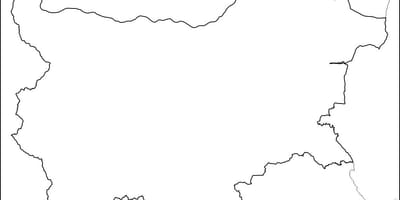 Mapa Bulgaria mapa, eskema