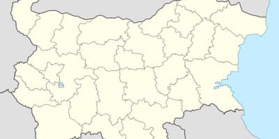 Mapa Bulgaria mapa bektorea