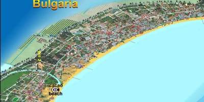 Mapa cacao hondartza Bulgaria