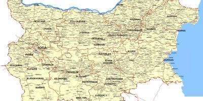 Bulgaria herriko mapa